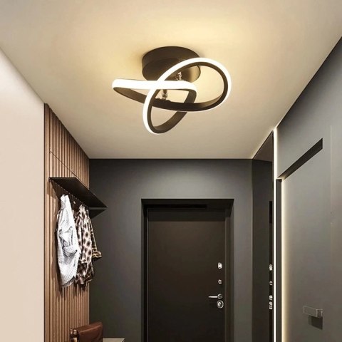 ZD77B Plafon led modern 12,5w black