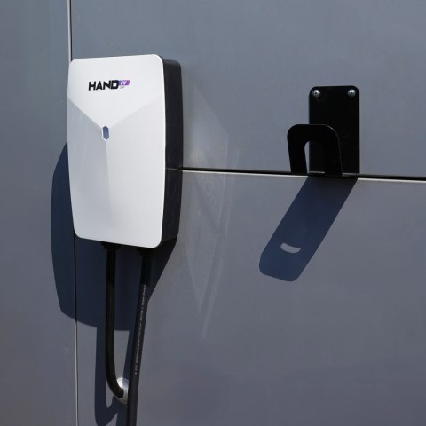 Ładowarka samochodowa ścienna type 2; 11kw; 380v; 16a; ip55; dł przewodu 4,5mb