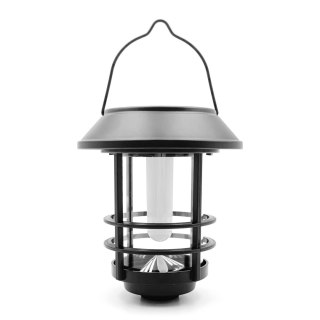 Lampa solarna latarnia czarna forever light