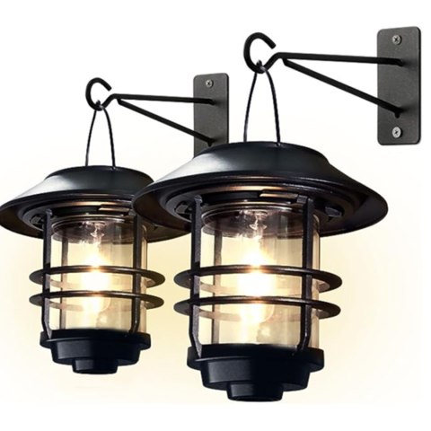 Lampa solarna latarnia czarna forever light