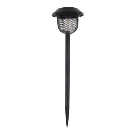 Lampa solarna słupek stalowy 2 czarny forever light