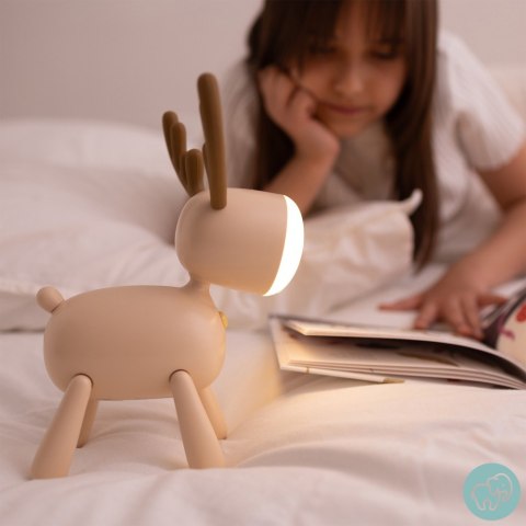 Mary's lampka nocna led jelonek beżowy