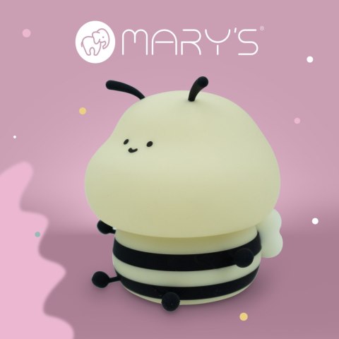 Mary's lampka nocna led pszczoła