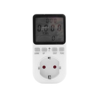 Miernik zużycia energi elektrycznej schuko