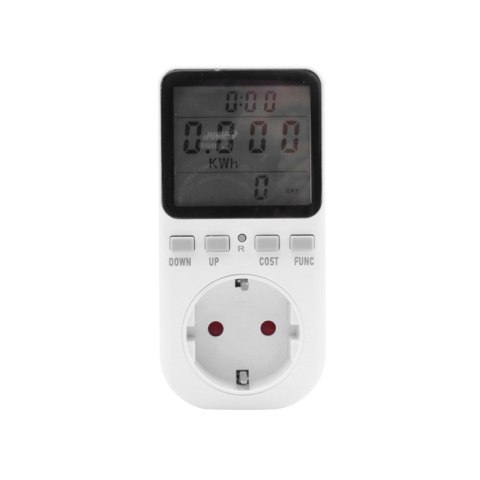 Miernik zużycia energi elektrycznej schuko