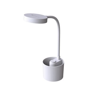 Lampa biurkowa led 5w z przybornikiem pure flb-20 anges biała 1200 mah forever light