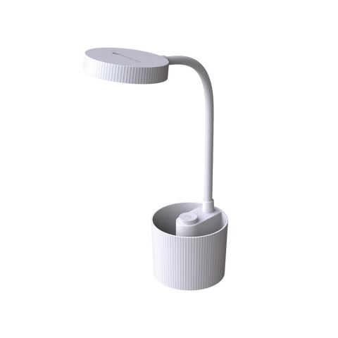 Lampa biurkowa led 5w z przybornikiem pure flb-20 anges biała 1200 mah forever light