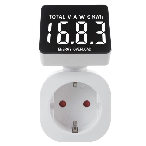 Miernik zużycia energii elektrycznej schuko