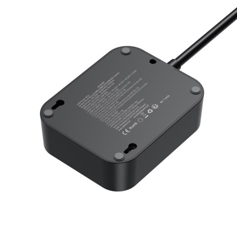 Przedłużacz usb 65w, 2x2p+z + 2xusb a, 3xusb c, 2m, schuko; kel