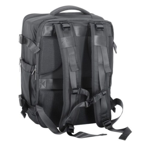 CR 6880 dark grey Plecak biznesowo-sportowy on-board free size 40x20x30 cm, 24l, 3 komory, 11 kieszeni, laptop 17