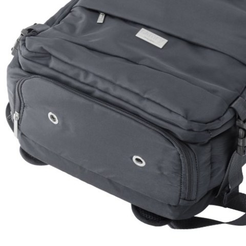 CR 6880 dark grey Plecak biznesowo-sportowy on-board free size 40x20x30 cm, 24l, 3 komory, 11 kieszeni, laptop 17