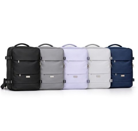 CR 6880 dark grey Plecak biznesowo-sportowy on-board free size 40x20x30 cm, 24l, 3 komory, 11 kieszeni, laptop 17
