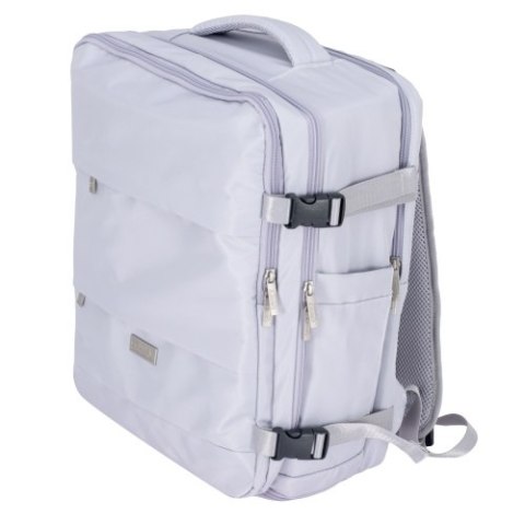 CR 6880 light purple Plecak biznesowo-sportowy on-board free size 40x20x30 cm, 24l, 3 komory, 11 kieszeni, laptop 17