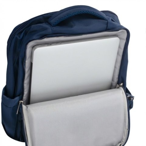 CR 6880 navy blue Plecak biznesowo-sportowy on-board free size 40x20x30 cm, 24l, 3 komory, 11 kieszeni, laptop 17