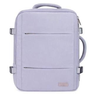 CR 6881 light purple Plecak biznesowo-sportowy on-board free size 40x20x30 cm, 24l, 3 komory, 13 kieszeni, laptop 15,6 cali