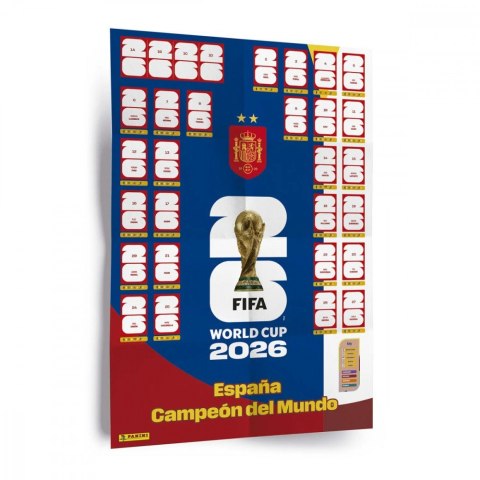 Fifa world cup 2026 plakat z naklejkami