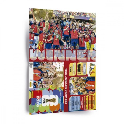 Fifa world cup 2026 plakat z naklejkami