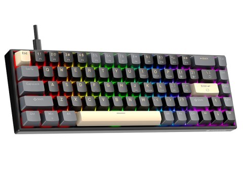 Klawiatura magnetyczna TRACER GAMEZONE MAGNET 68 RGB USB