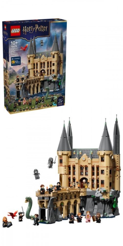 Klocki harry potter 76473 zamek hogwart: wschodnie skrzydło