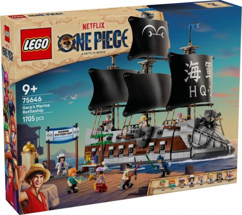 Klocki one piece 75646 okręt garpa
