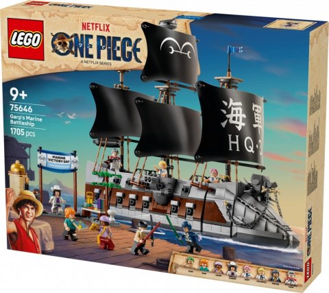 Klocki one piece 75646 okręt garpa