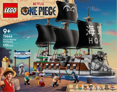 Klocki one piece 75646 okręt garpa