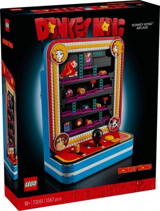 Klocki super mario 72051 automat do gry donkey kong