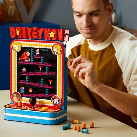 Klocki super mario 72051 automat do gry donkey kong