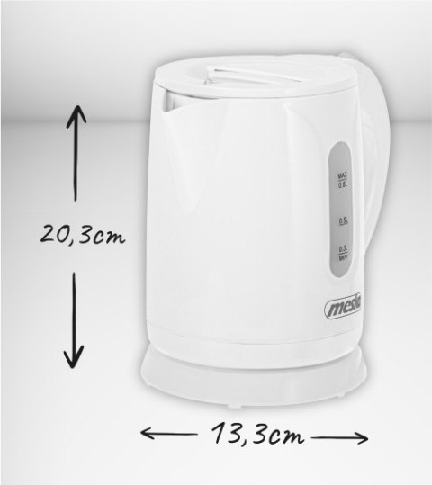 MS 1376 Czajnik plastikowy 0,8 l