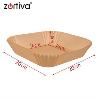 Wkład papierowy do frytkownicy 20cm 400szt Zortiva