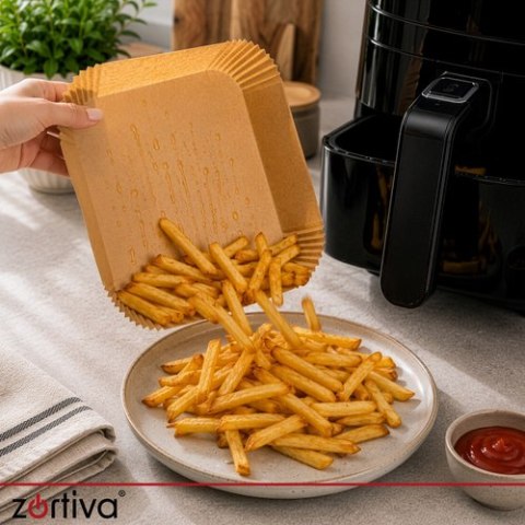 Wkład papierowy do frytkownicy 20cm 400szt Zortiva