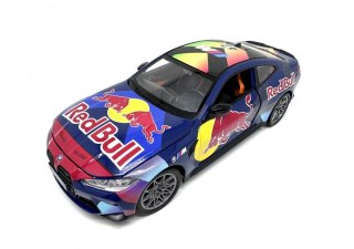 Auto msz 1/24 bmw m4 red bull światło dźwięk