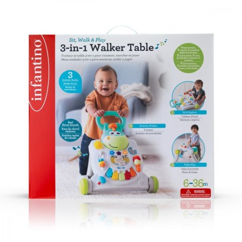 Pchacz 3 w 1 konik infantino