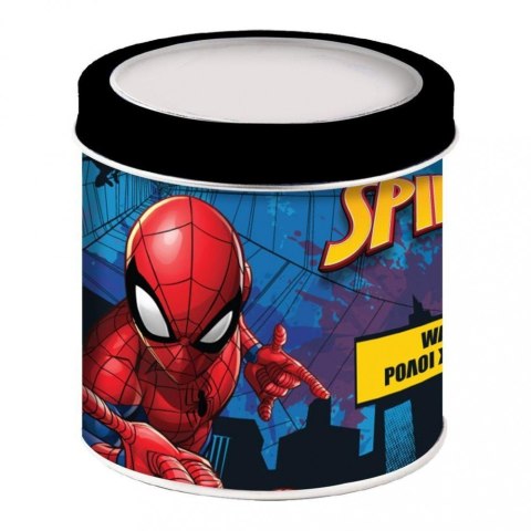 Zegarek analogowy w puszce diakakis - spiderman