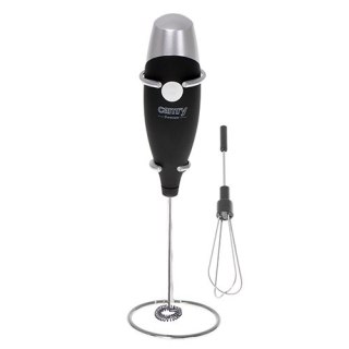 CR 4501 black Spieniacz do mleka z mieszadłem i stojakiem