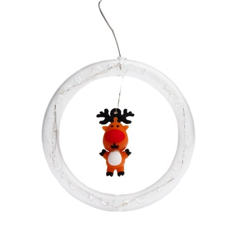 DA324A Lampki choinkowe led 3m kółka z figurami