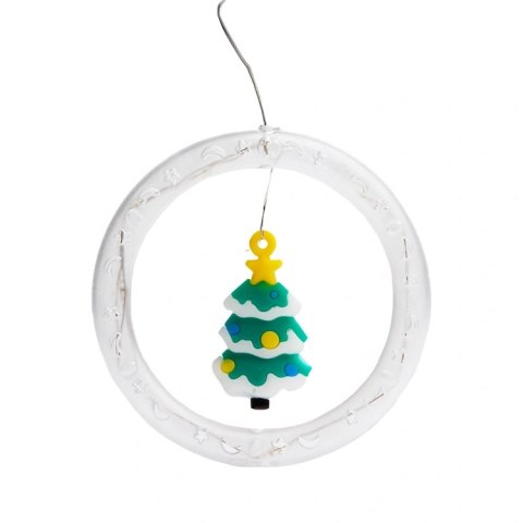 DA324A Lampki choinkowe led 3m kółka z figurami
