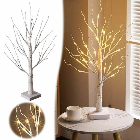 DA530 Drzewko świecace led 60cm brzoza