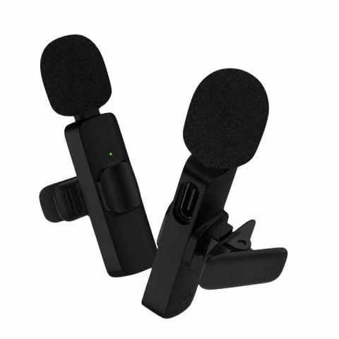 DA704 Mikrofon krawatowy bezprzewodowy usb-c 2szt