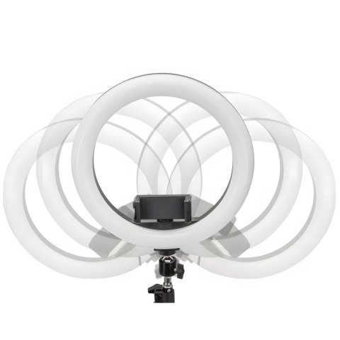 Lampa pierścieniowa led selfie ring statyw pilot + uchwyt na telefon 210cm