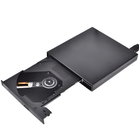 Napęd cd-r/dvd-rom/rw zewnętrzny usb 2.0 nagrywarka cd przenośny odtwarzacz -e035