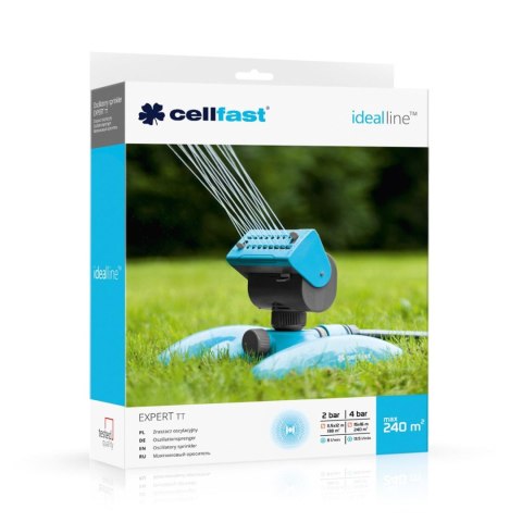 Zraszacz sektorowy na podstawie Cellfast Expert Ideal