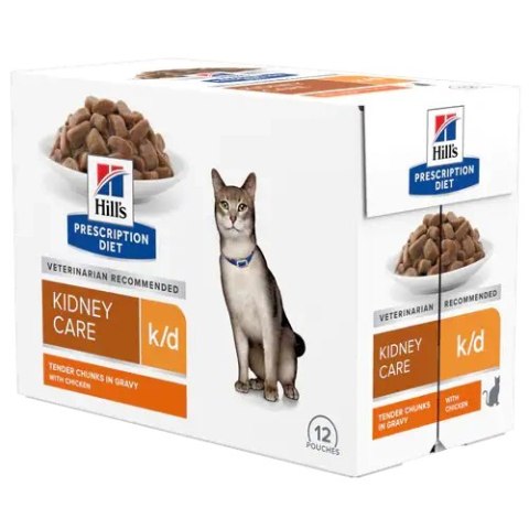 Hill's PD Prescription Diet Feline k/d Kurczak 85g