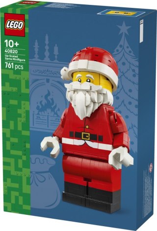 Klocki iconic 40820 powiększona minifigurka Świętego mikołaja