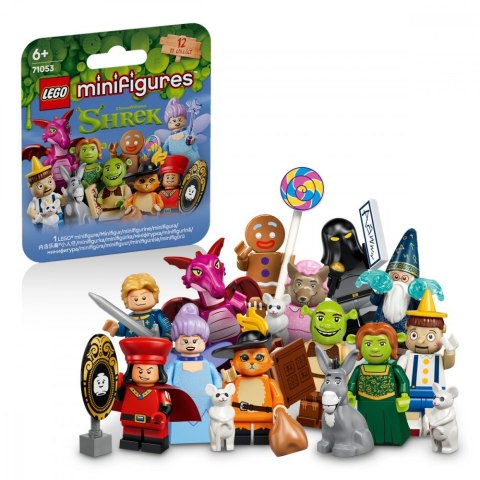 Klocki minifigures 71053 seria shrek (sztuka)