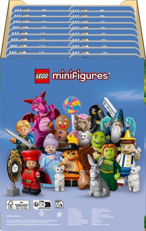 Klocki minifigures 71053 seria shrek (sztuka)