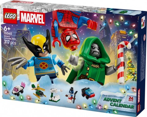 Klocki super heroes marvel - kalendarz adwentowy