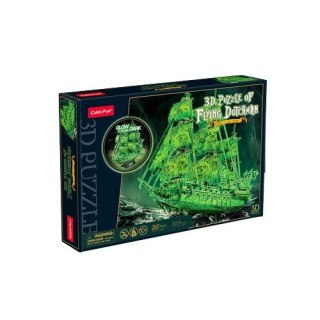 Puzzle 3d latający holender świecący w ciemności
