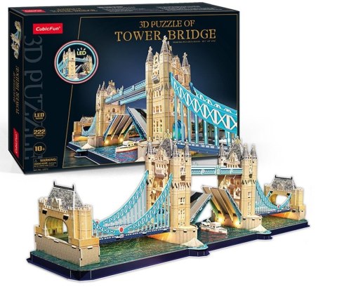 Puzzle 3d - tower bridge led