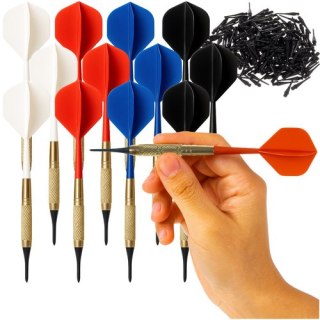 Rzutki dart zestaw 12szt + groty Trizand 26100
